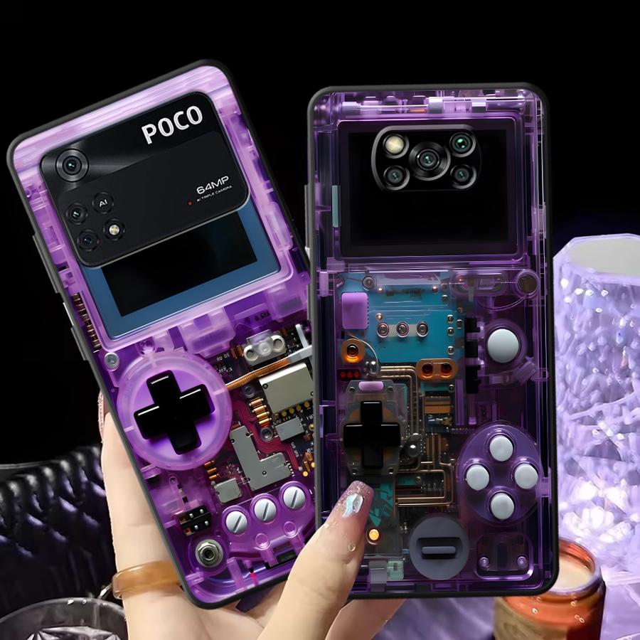 Gaming Console X7 - حافظة لهاتف Xiaomi Poco X3 X4