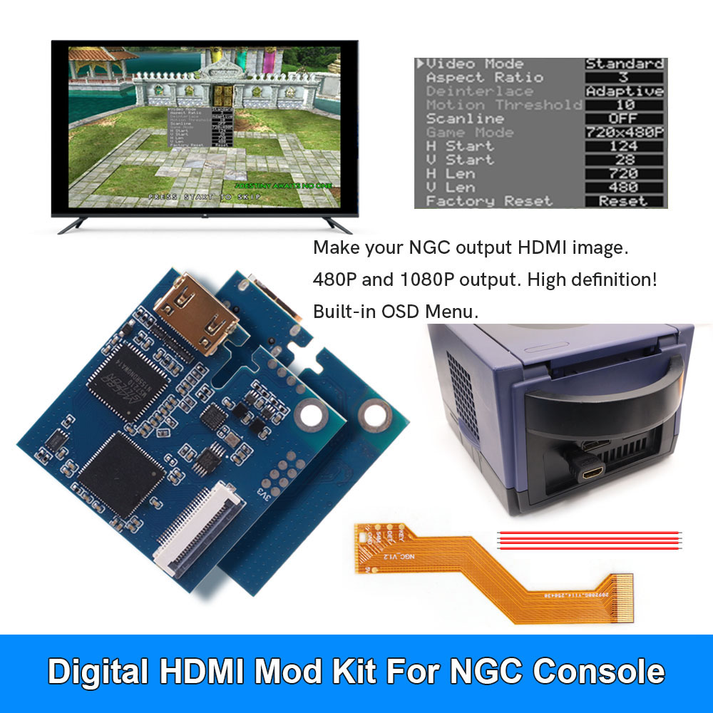Gaming Console All In One - HISPEEDIDO 1080P Imbeded الرقمية عالية الوضوح