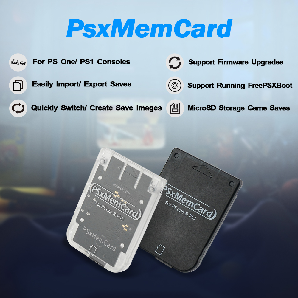 Gaming Console All In One - PSxmemcard حفظ تخزين بيانات الألعاب لوحدة