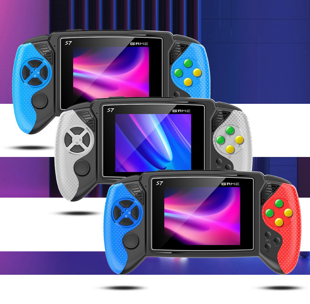 Gaming Console Handheld Retro - جهاز ألعاب محمول S7 ريترو بشاشة