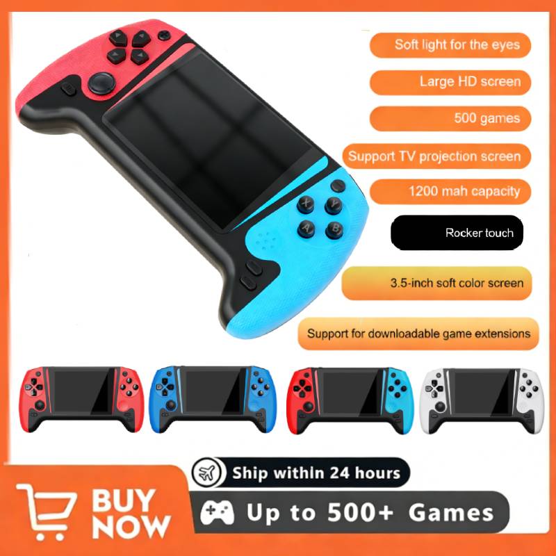 Gaming Console Handheld Retro - جهاز ألعاب فيديو محمول بتصميم كلاسيكي،