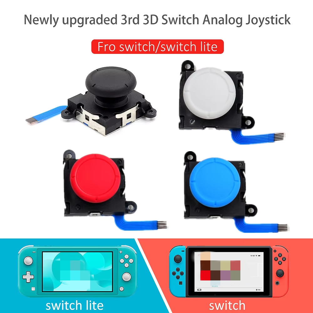 Gaming Console Controller - 1 قطعة ثلاثية الأبعاد التناظرية الاستشعار