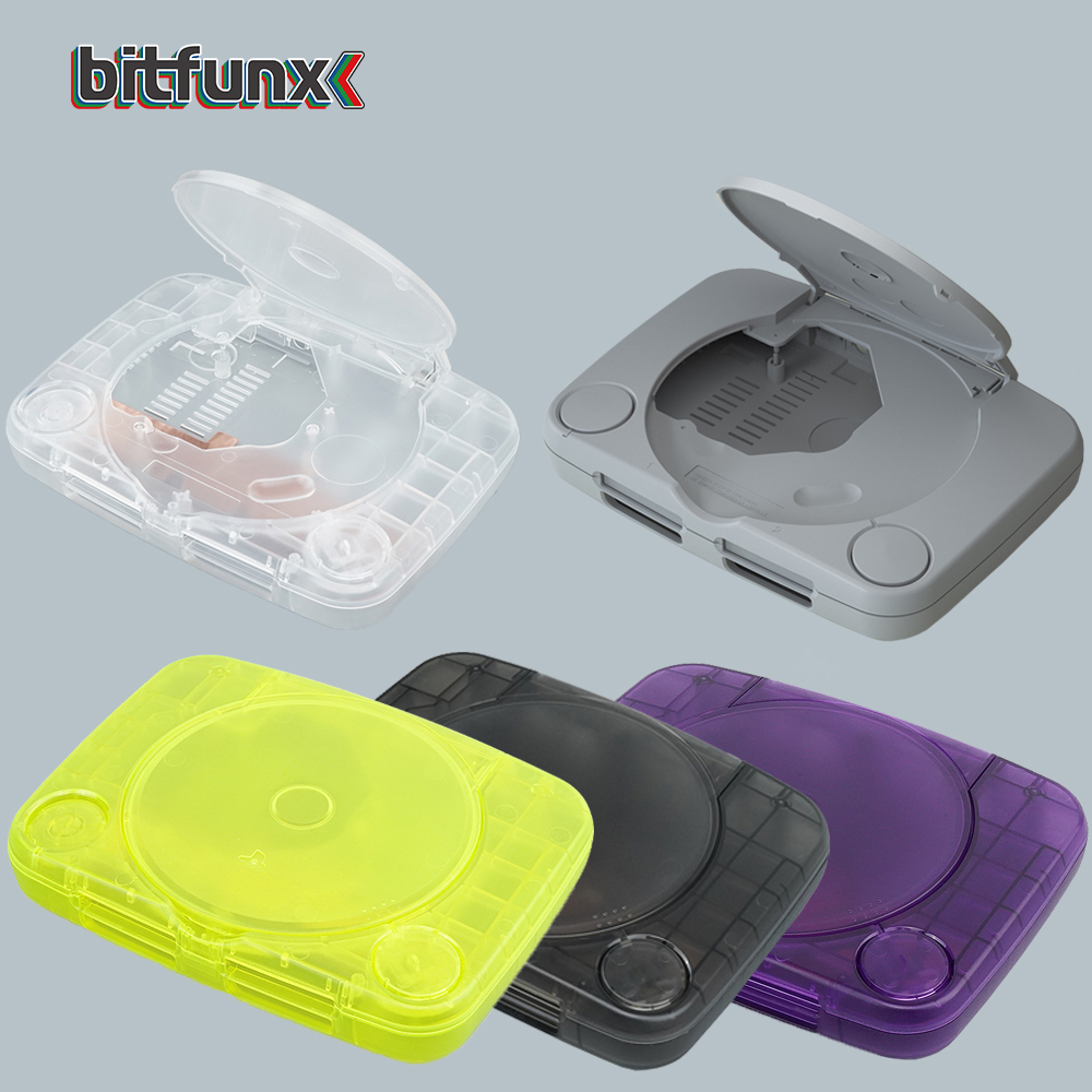 Gaming Console All In One - Bitfunx-غلاف بديل شفاف للبلاي ستيشن ،