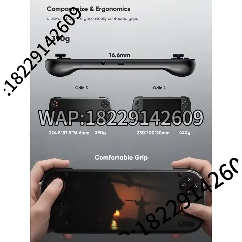 وحدة تحكم ألعاب محمولة AYN Odi - مراجعة Gaming Console Android وسعره