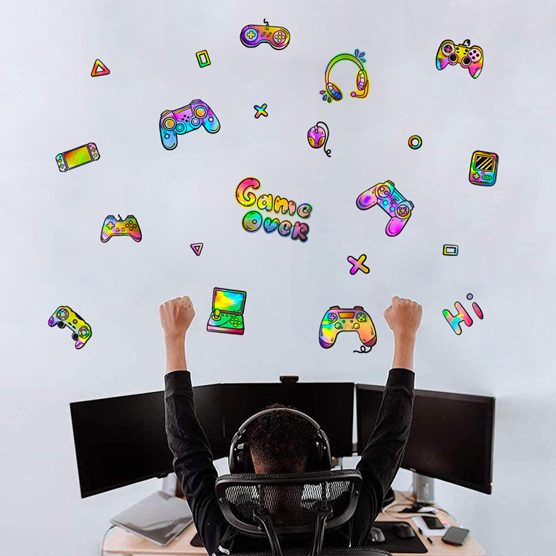 ملصقات حائط من الفينيل لوحدة ا - مراجعة Gaming Console Game Zone وسعره