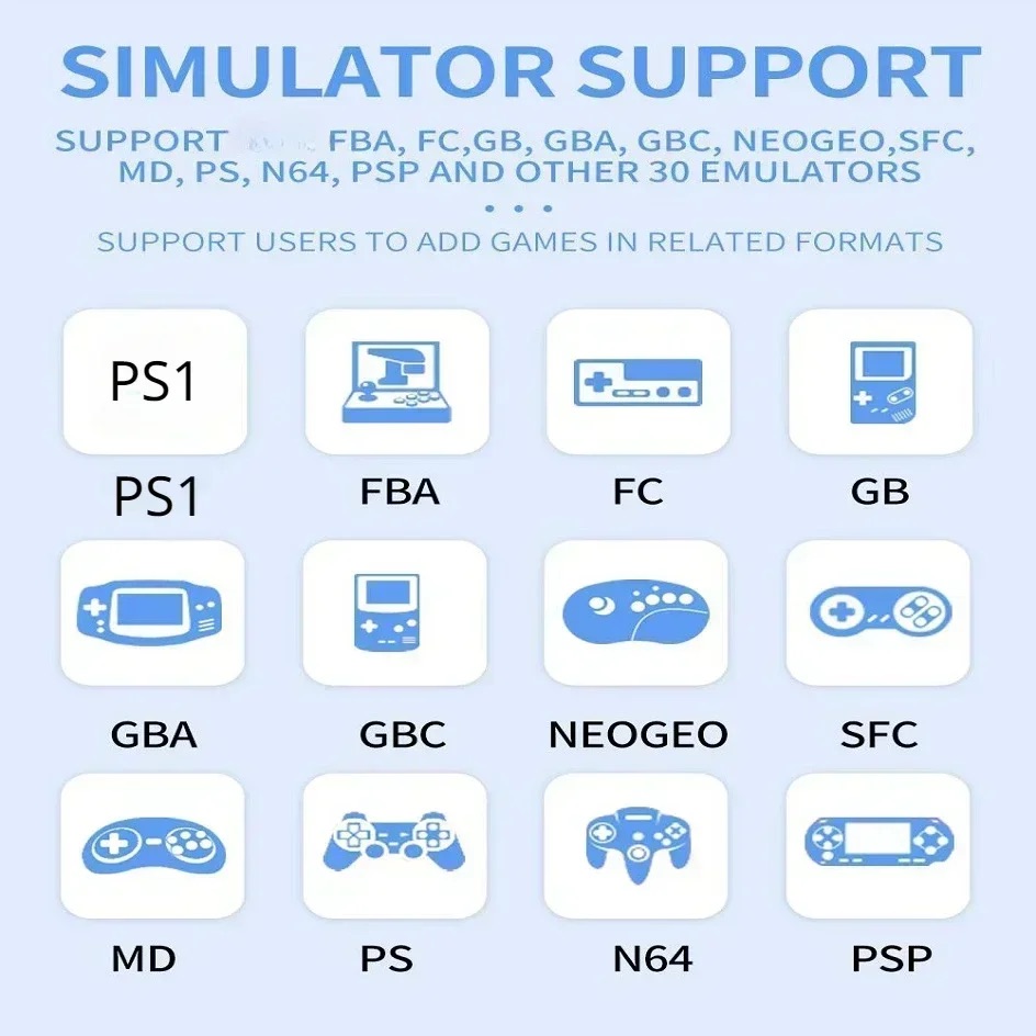 جهاز ألعاب محمول POWKIDDY X55، - مراجعة Gaming Console All In One وسعره