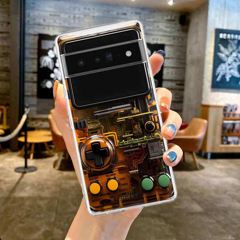 غطاء حافظة هاتف لهاتف Google P - مراجعة Gaming Console Cartoon وسعره