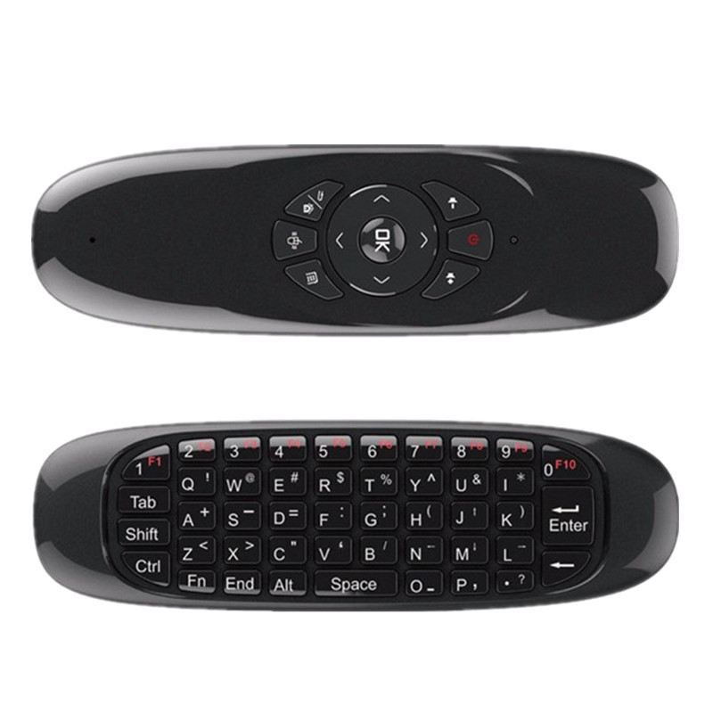 C120 Fly Air Mouse لوحة مفاتيح - مراجعة Gaming Console For Smart Tv وسعره