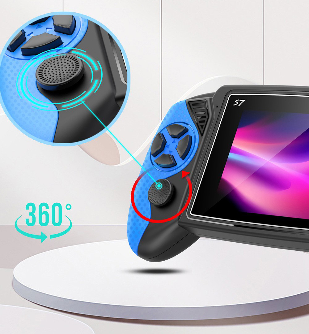 جهاز ألعاب محمول S7 ريترو بشاش - مراجعة Gaming Console Handheld Retro وسعره