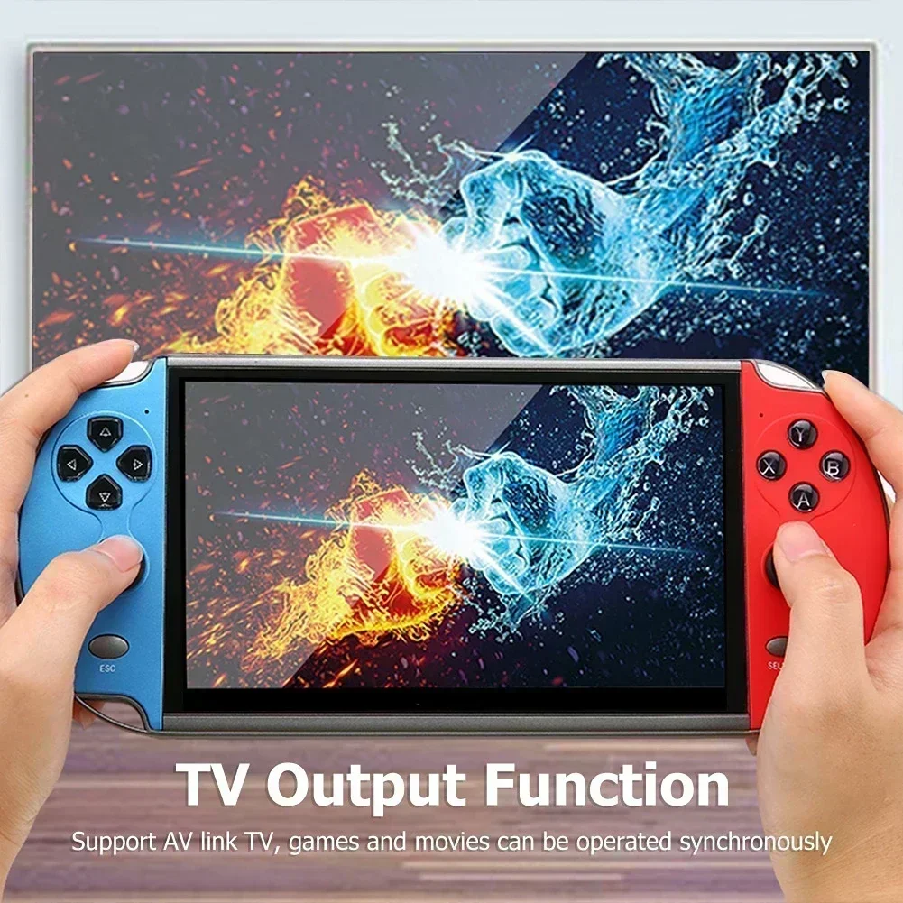 جهاز ألعاب محمول X7 ريترو بشاش - مراجعة Gaming Console X7 وسعره