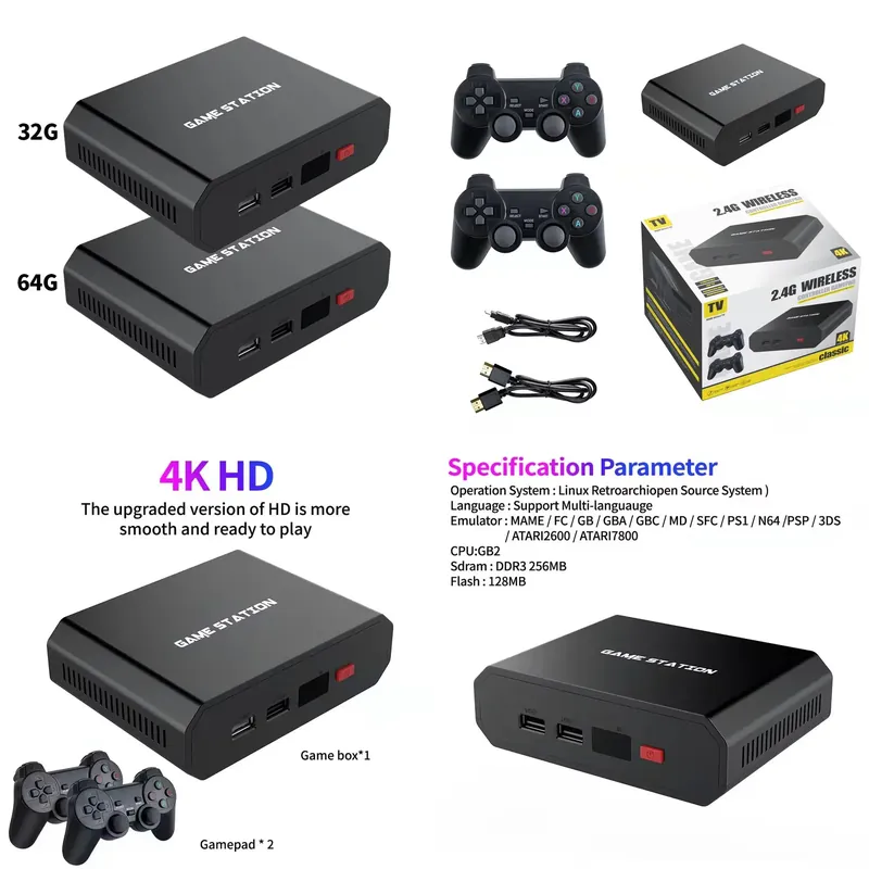 جهاز ألعاب فيديو M8plus عالي ا - مراجعة Gaming Console Controller وسعره