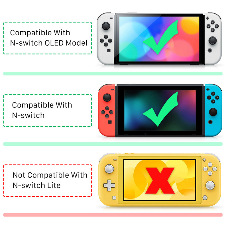 صورة قوس عمودي قبضة الوجه ل NS - مراجعة Gaming Console Controller وسعره