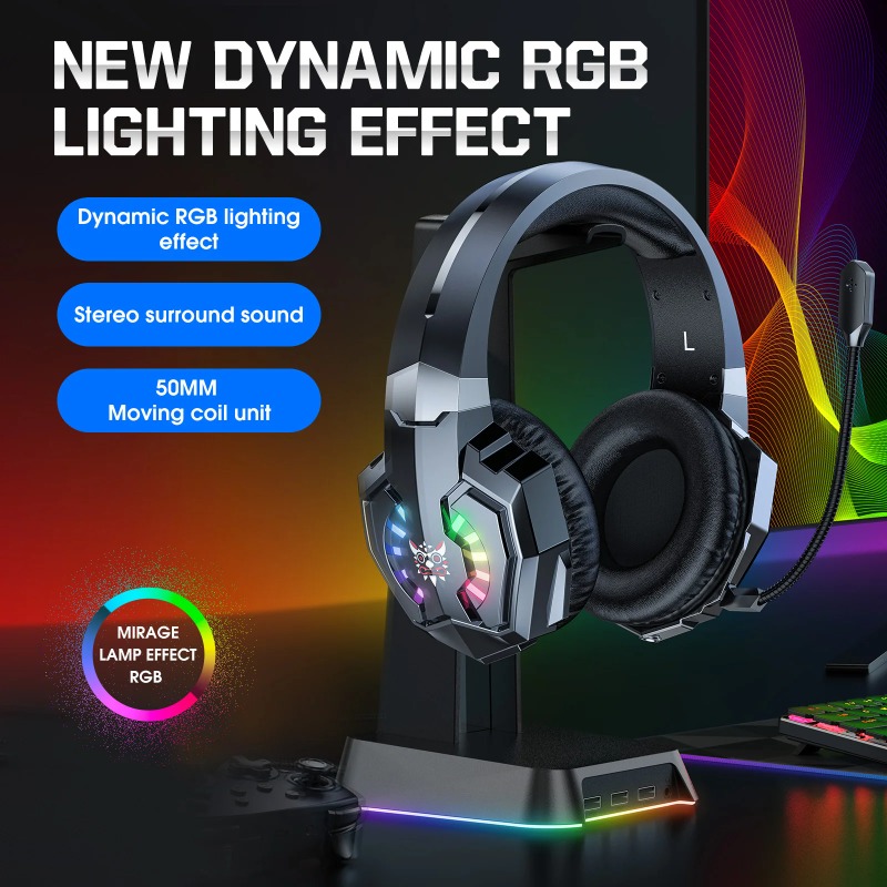 سماعة ألعاب ONIKUMA B15 لاسلكي - مراجعة Gaming Console Amazon وسعره