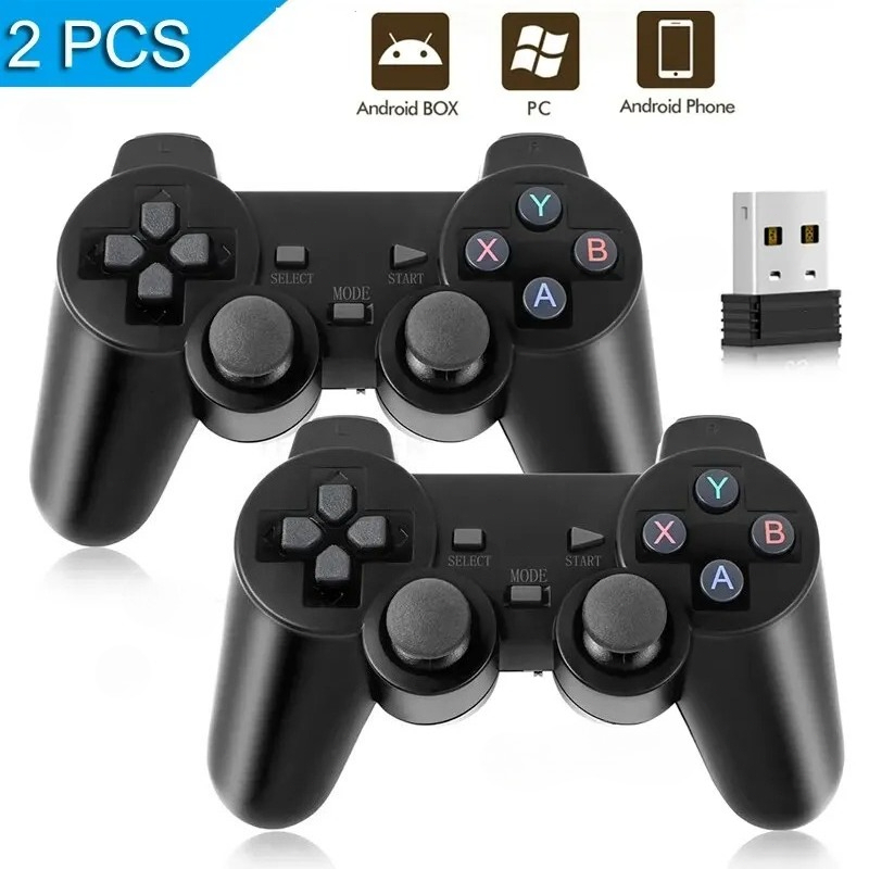 وحدة تحكم لاسلكية USB 2.4G للأ - مراجعة Gaming Console For Smart Tv وسعره
