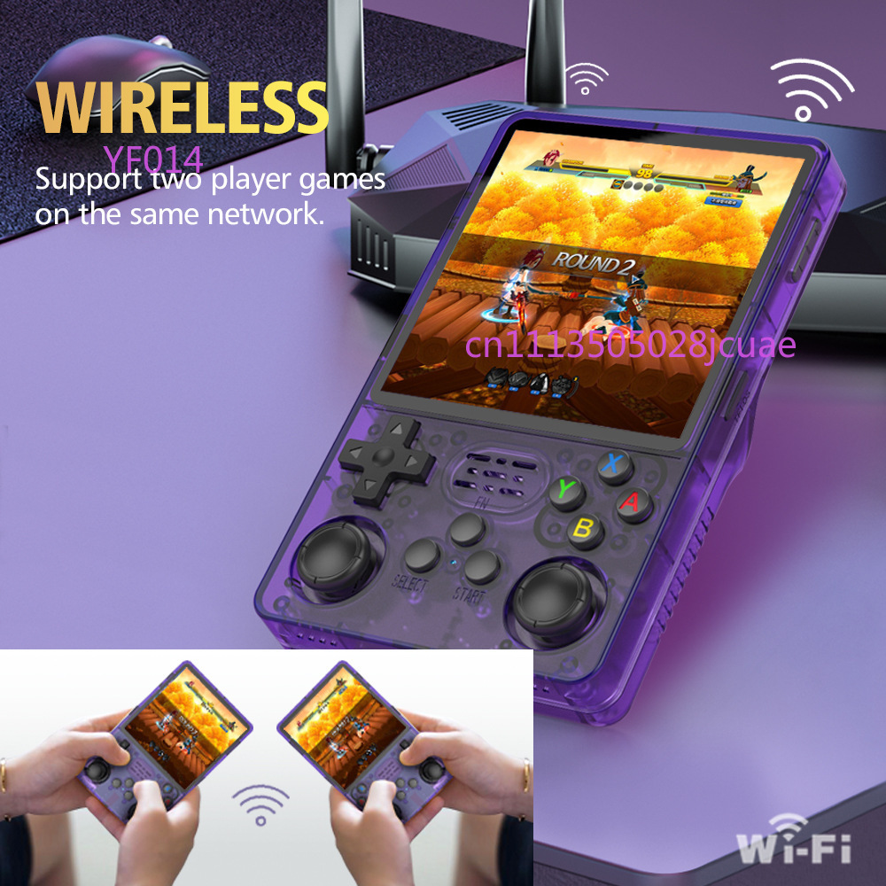 جهاز ألعاب محمول R36Plus مفتوح - مراجعة Gaming Console Handheld Retro وسعره