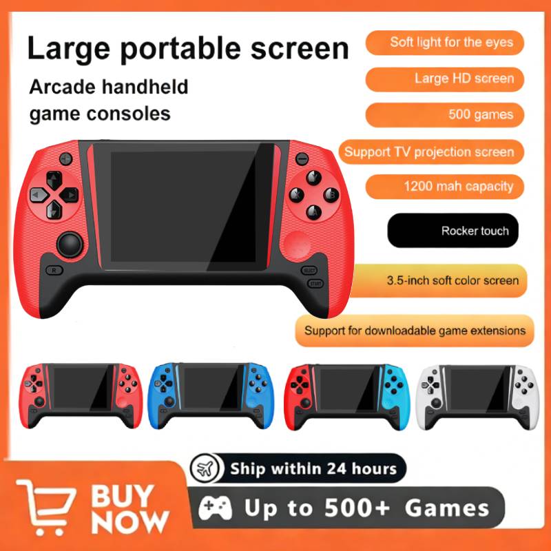 جهاز ألعاب فيديو محمول بتصميم  - مراجعة Gaming Console Handheld Retro وسعره