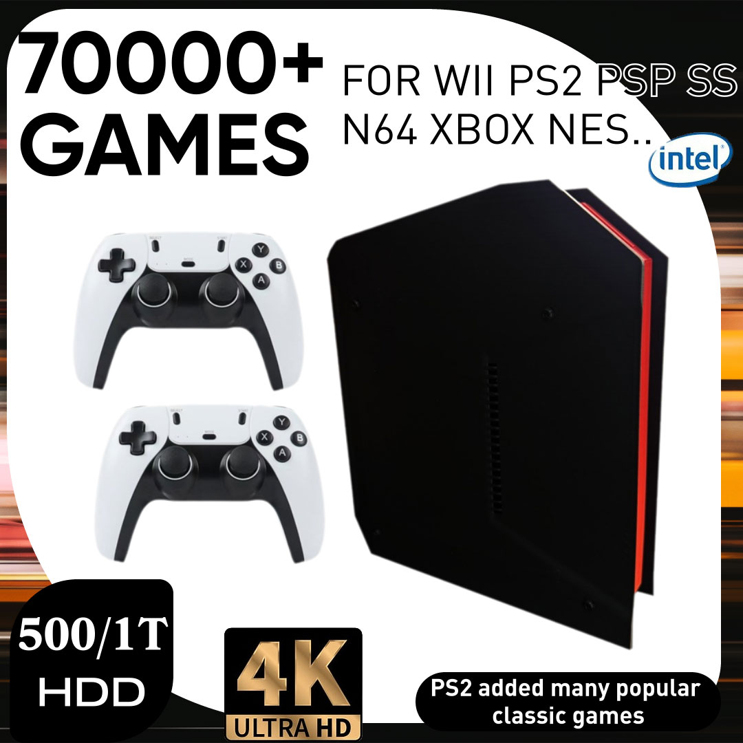 جهاز ألعاب فيديو ريترو X4 مع ن - مراجعة Gaming Console Cartoon وسعره