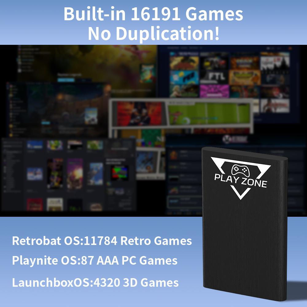 قرص صلب محمول للألعاب بسعة 1 ت - مراجعة Gaming Console Game Zone وسعره