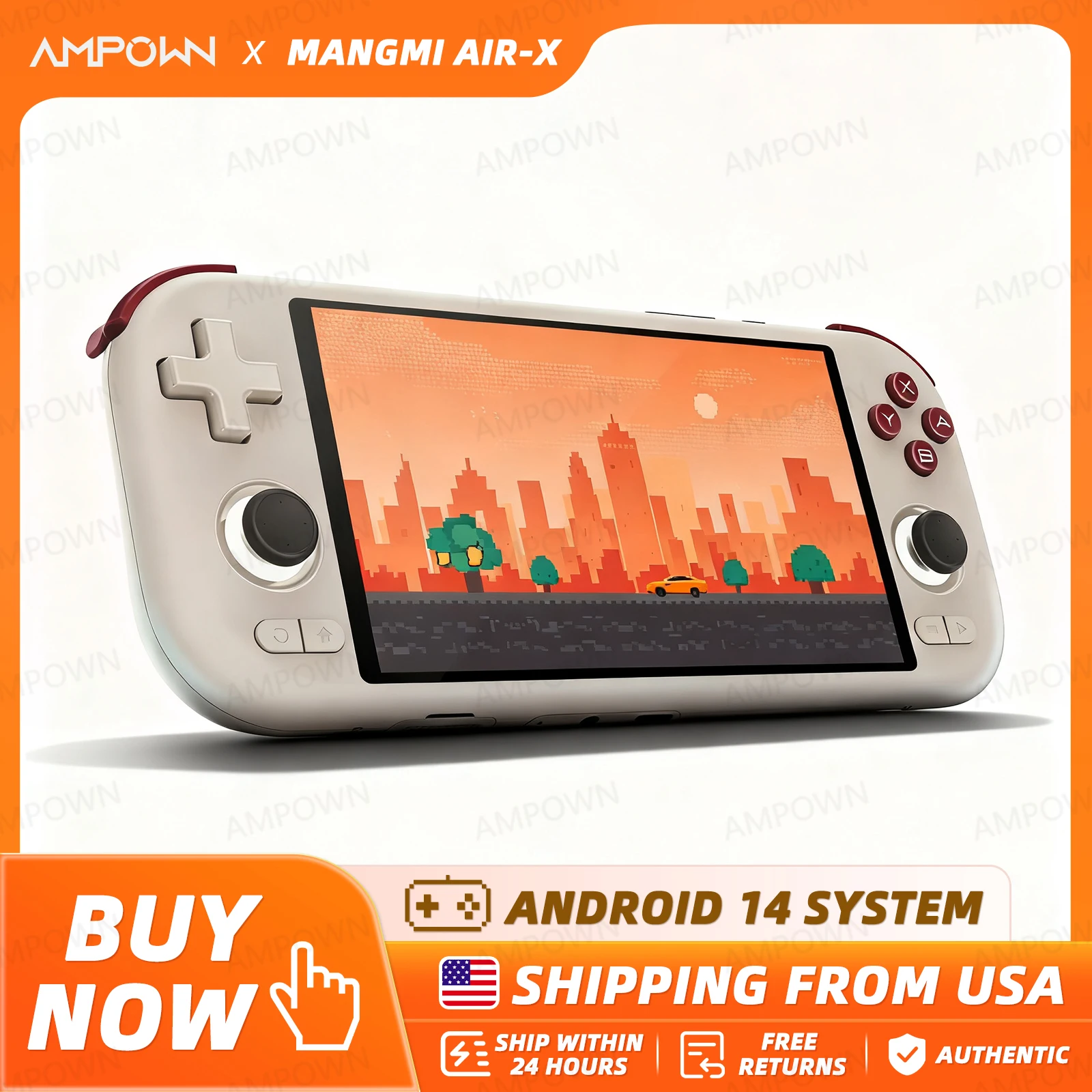وحدة تحكم ألعاب محمولة من MANG - مراجعة Gaming Console Android وسعره