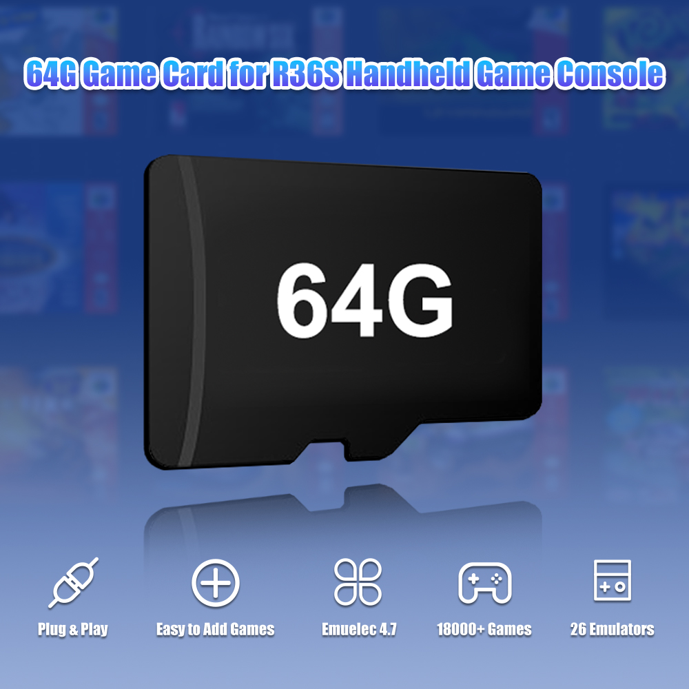 بطاقة لعبة TF 64G لوحدة تحكم أ - مراجعة Gaming Console Handheld Retro وسعره