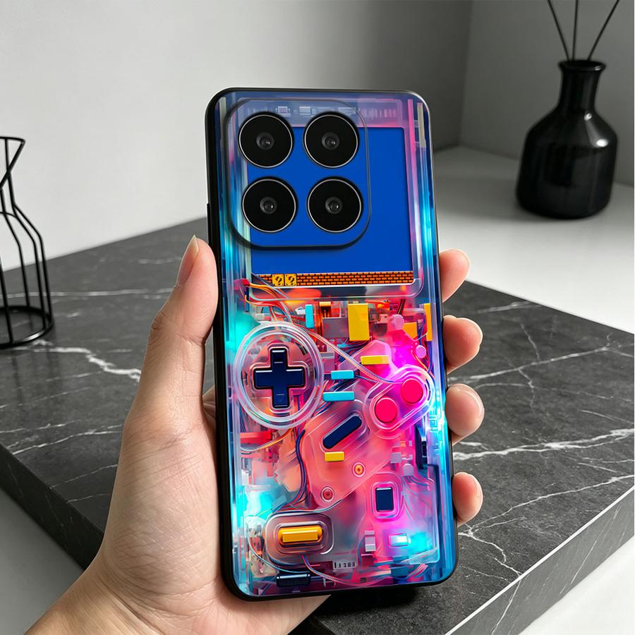 غطاء هاتف ملون بتصميم وحدة تحك - مراجعة Gaming Console X7 وسعره