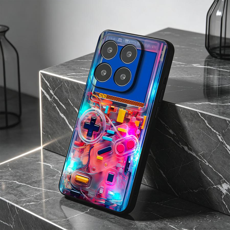 غطاء هاتف ملون بتصميم وحدة تحك - مراجعة Gaming Console X7 وسعره