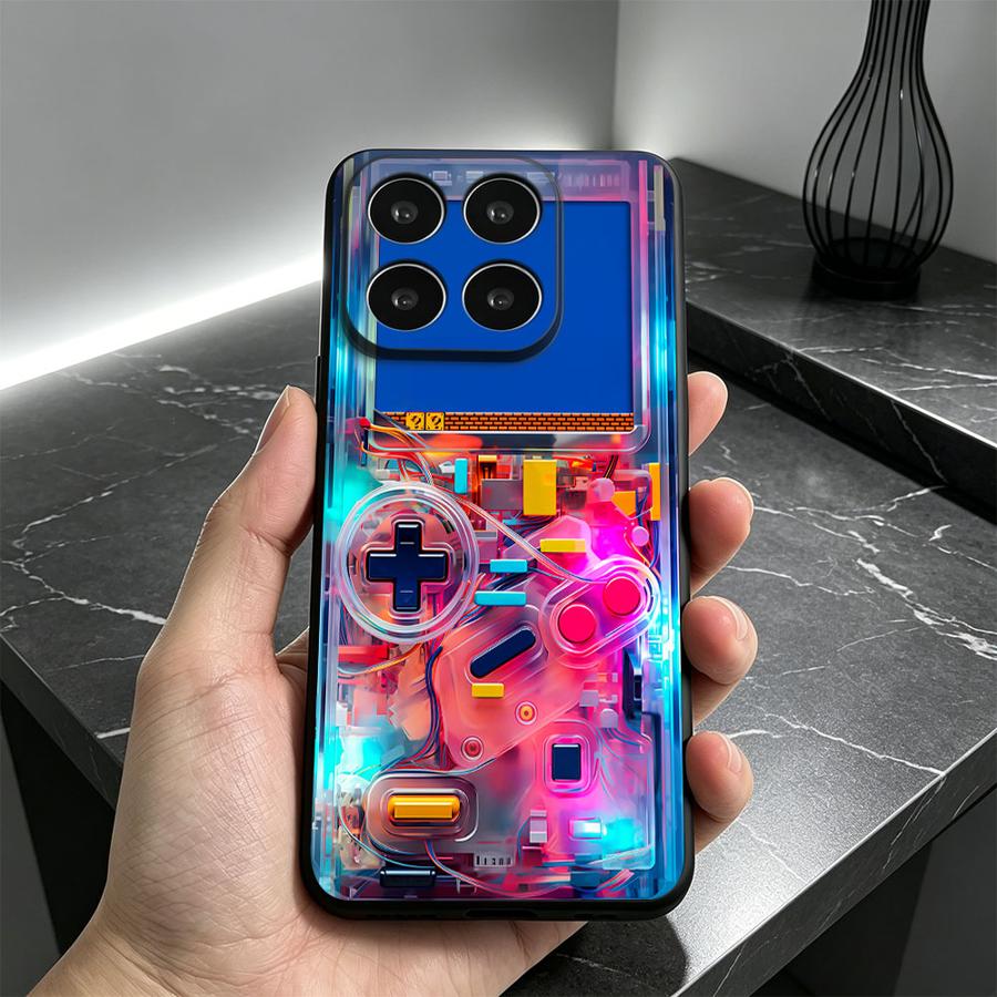 غطاء هاتف ملون بتصميم وحدة تحك - مراجعة Gaming Console X7 وسعره