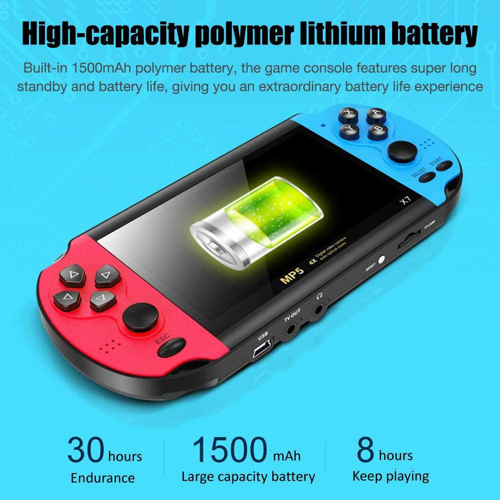 جهاز ألعاب فيديو محمول ريترو،  - مراجعة Gaming Console X7 وسعره