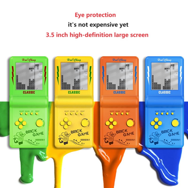 لعبة الكتل الروسية المحمولة وح - مراجعة Gaming Console 4 Year Old وسعره