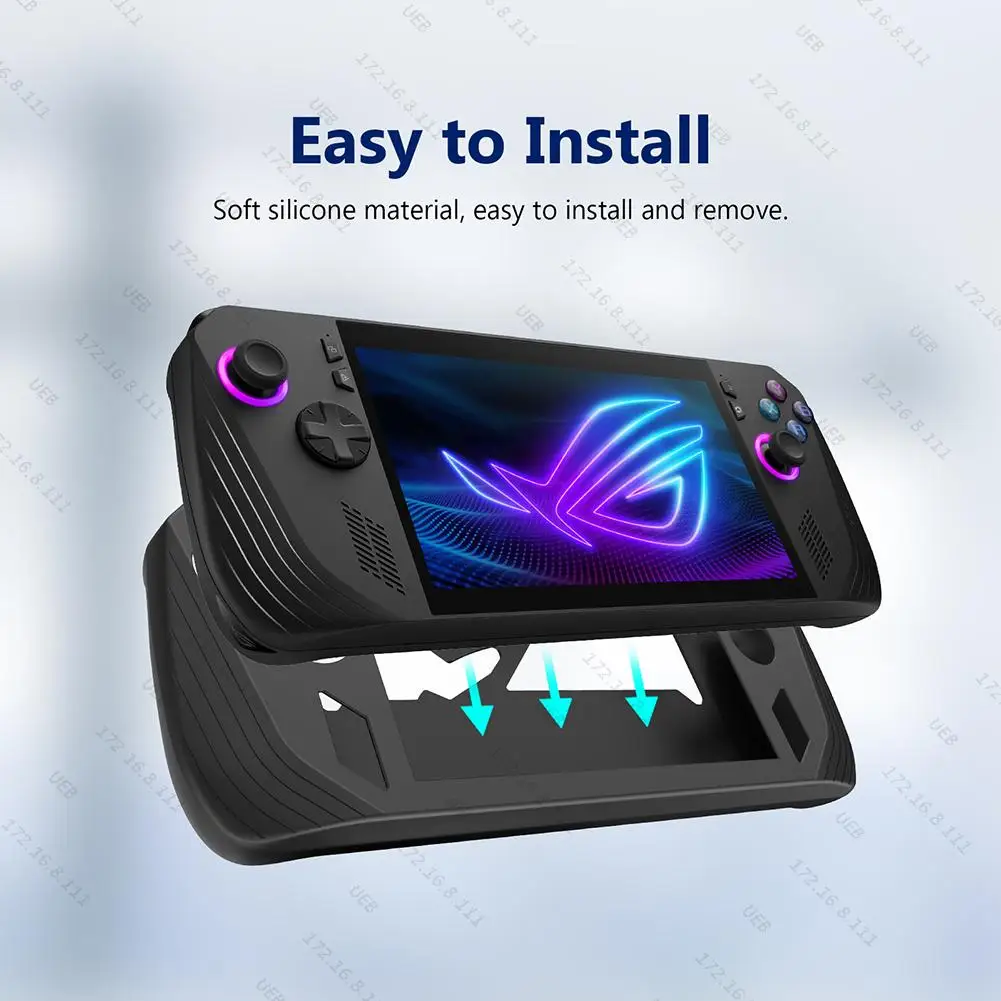غطاء حماية من السيليكون مقاوم  - مراجعة Gaming Console Asus Rog وسعره