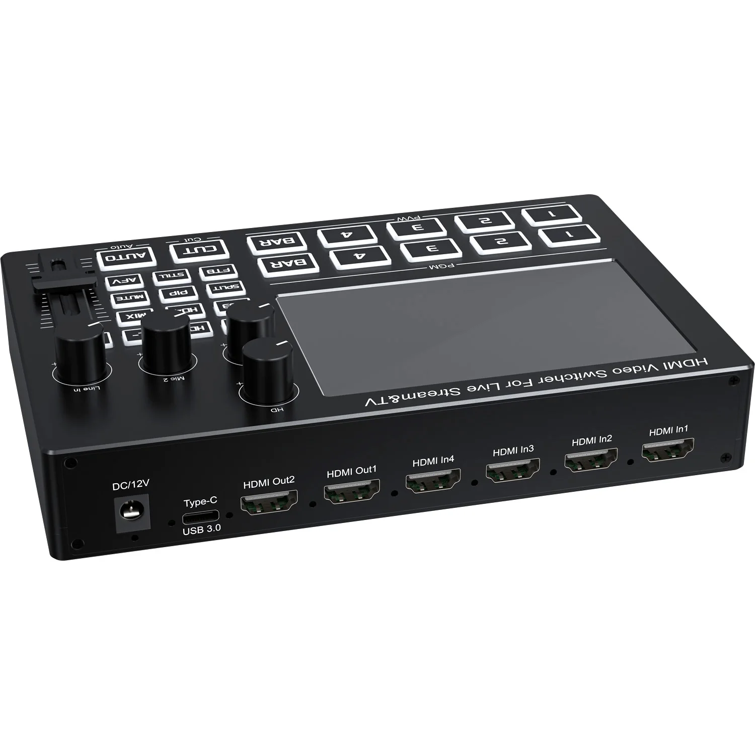 جهاز مزج فيديو مباشر بـ 4 قنوا - مراجعة Gaming Console All In One وسعره