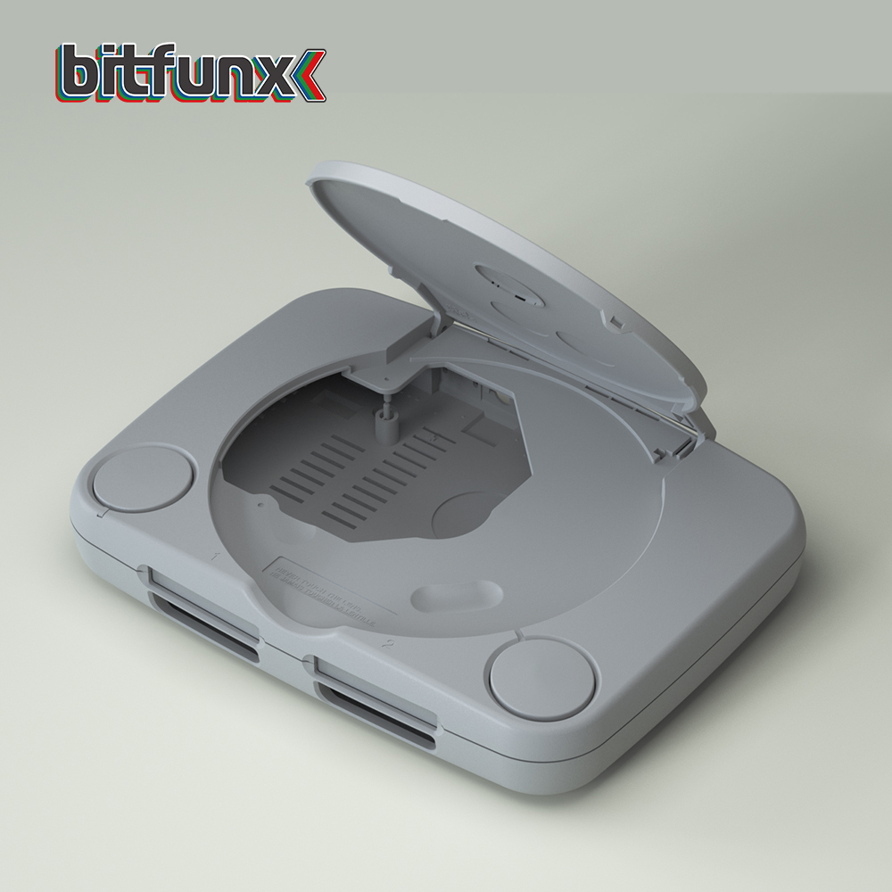 Bitfunx-غلاف بديل شفاف للبلاي  - مراجعة Gaming Console All In One وسعره